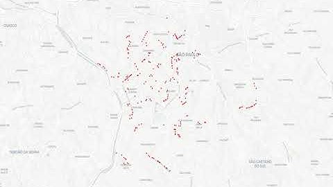 Animation of Sao Paulo traffic simulation