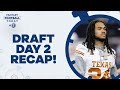 Day 2 2024 NFL Draft Recap: Jonathon Brooks, Ladd McConkey, Keon Coleman, &amp; More! (FFT in 5)