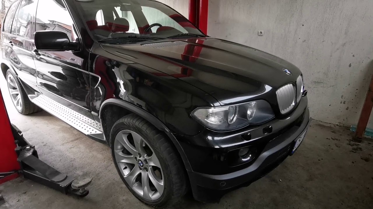 BMW E53 X5 4.8is cold start YouTube