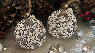 DIY Snowflake Advent Calendar | Epic Laser Cut Holiday Project