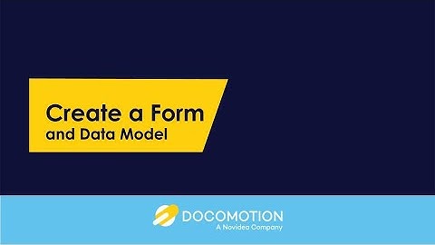 Create a Form