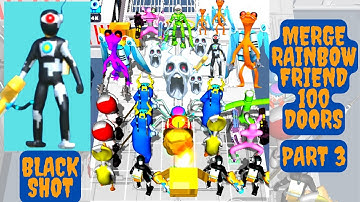 Merge Rainbow friend 100 Doors | Gameplay Part 3 | Level 31 - 45 (android