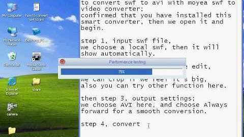 how to convert swf to avi