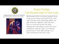 Easter Sunday | The Resurrection of Our Lord - April 1, 2018