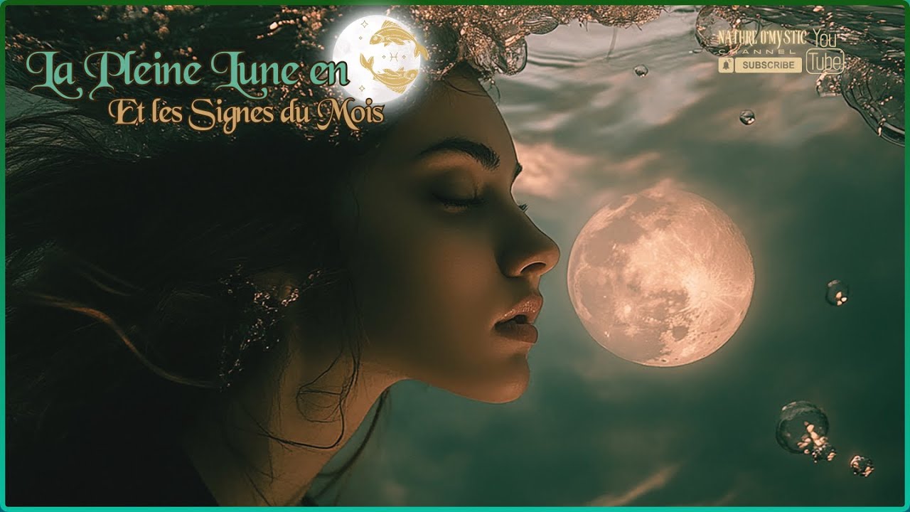 LA PLEINE LUNE EN POISSON ET LES SIGNES DU MOIS DE SEPTEMBRE 🌕✨🔮