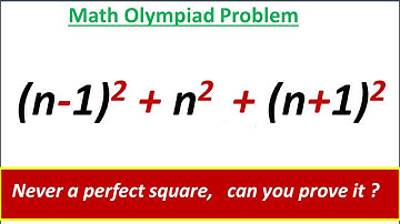 Math olympiad  | Number Theory | Perfect Squares | Can you prove this ?