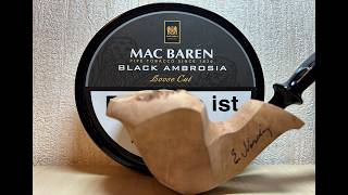 Mac Baren Black Ambrosia | Unique 100% Virginia based mild aromatic.