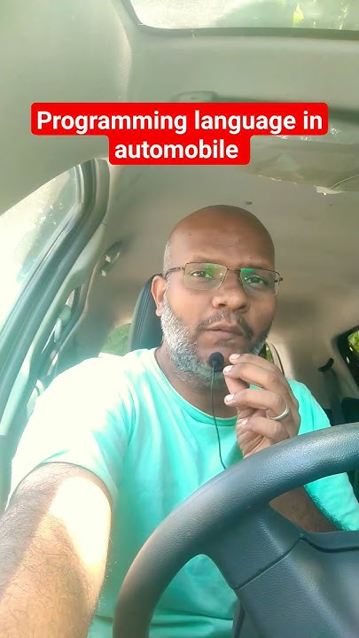 Programming language used inside car 🚗🔌👨‍💻