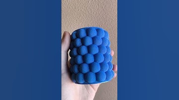 Check out this stunning vase printed in vase mode! 🌟 #3dpriting #vasemode