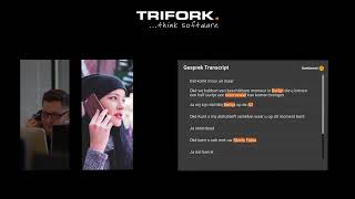 Trifork Artificial Intelligence Demo: Spraak naar tekst screenshot 2