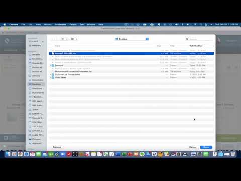 How to import a transaction into zipforms