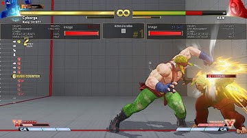 Street Fighter V Alex DDT Meaty Lariat