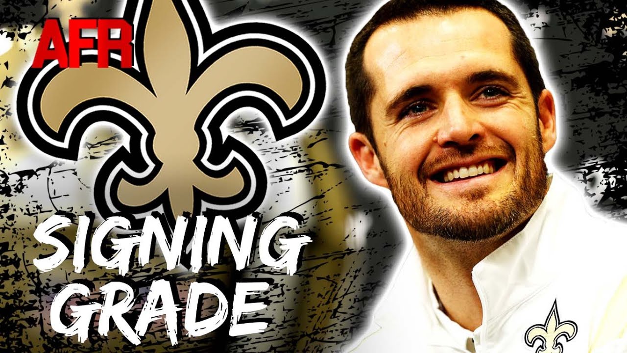 Media CRUSHES Saints Derek Carr Deal