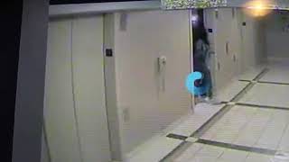 Child Women getting off the elevator the same floor as Kenneka Jenkins