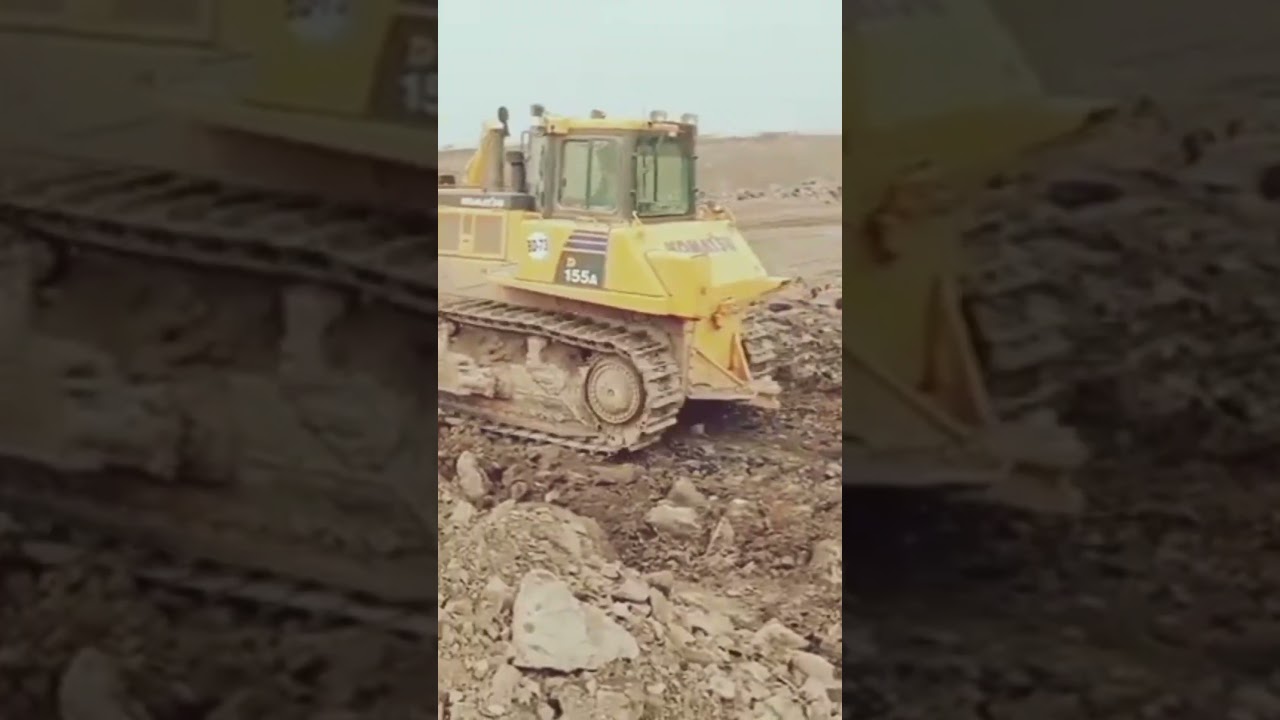 komastu D155A bulldozer mashin # caterpillar 