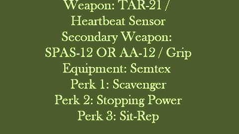 Top 5 Classes Modern Warfare 2 ( Beginners )