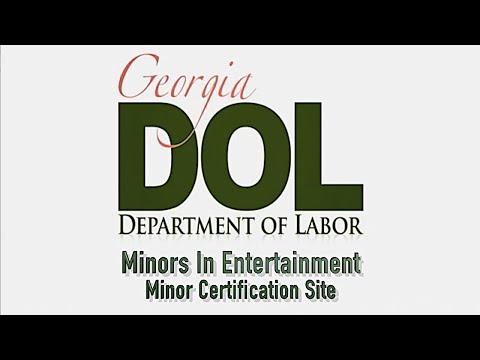 GDOL MIE Minor Certification Site