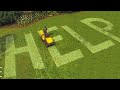 Cutting virtual grass should NOT be this satisfying... Lawn Mowing Simulator!