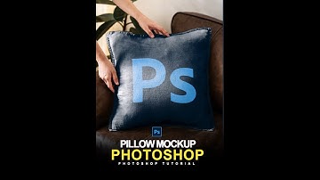 Simple Way Pillow Mockup in Adobe Photoshop | Photoshop #reels Video