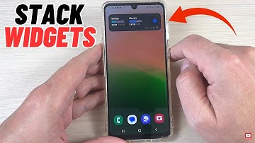 How to Create STACK WIDGETS on Samsung Galaxy Phones