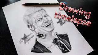Aew Cody Rhodes Drawing