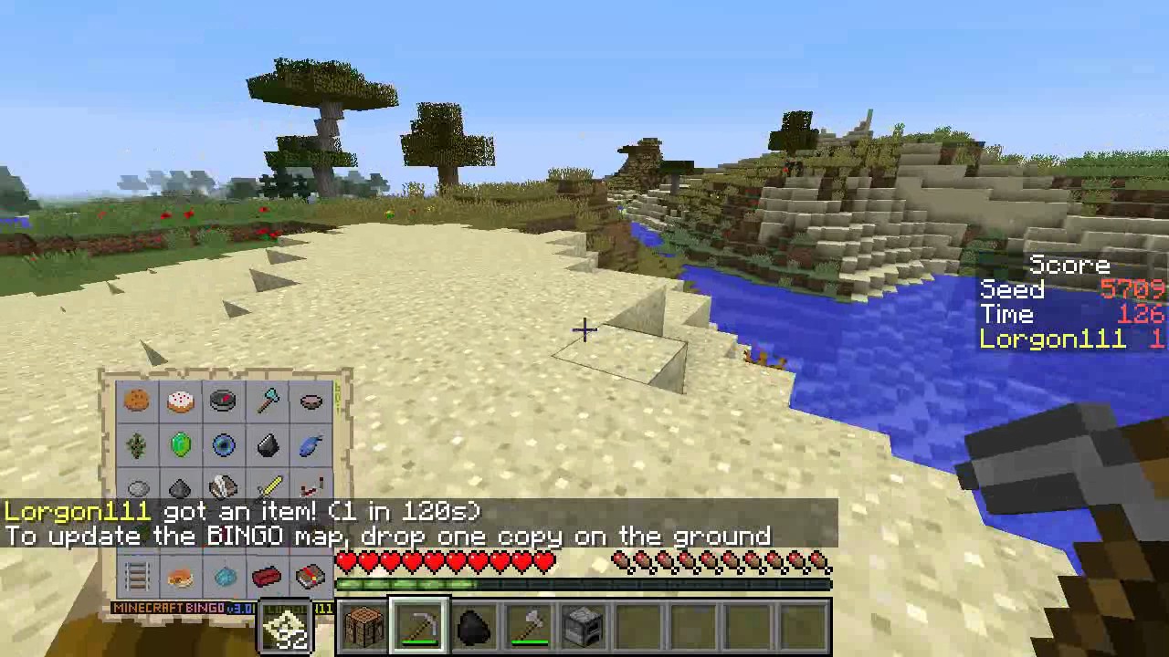 Minecraft BINGO v3.0 - Seed 5709 - Bingo!