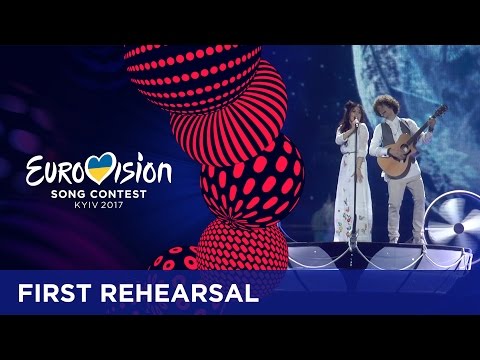 Naviband - Story Of My Life (Belarus) First rehearsal in Kyiv