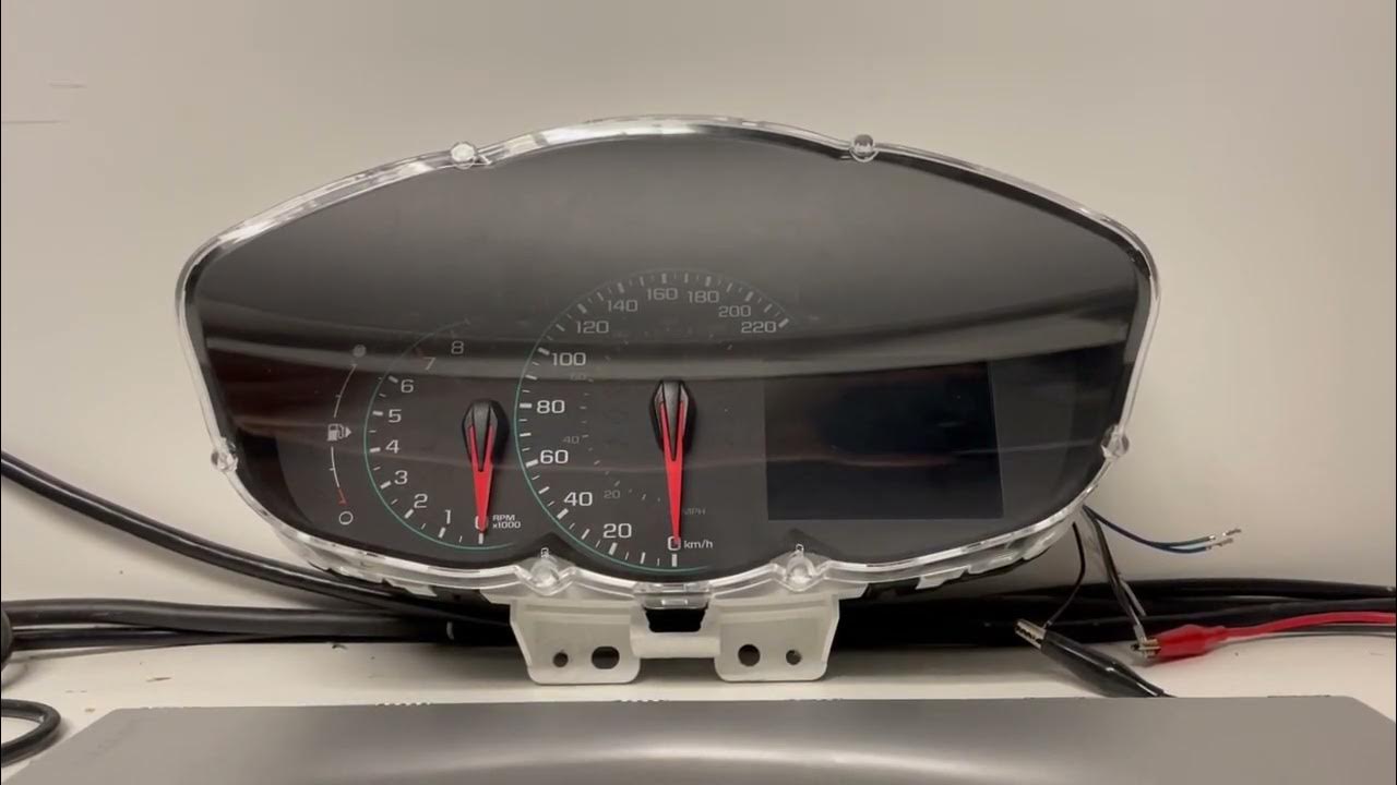 2019 CHEVROLET TRAX USED DASHBOARD INSTRUMENT CLUSTER TEST YouTube