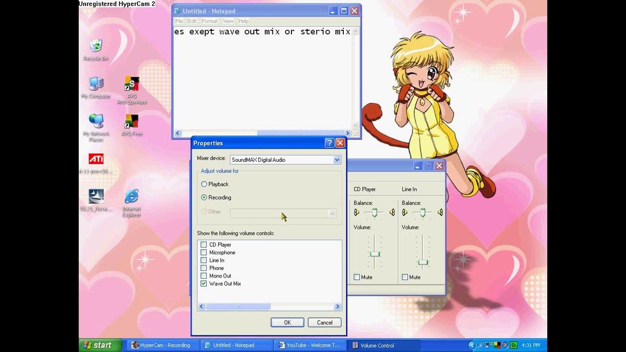 How to get sound on your hypercam 2 YouTube