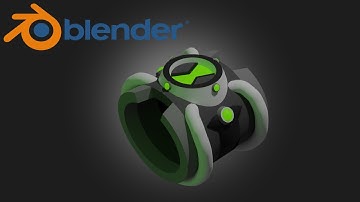 Blender 2.8 Ben 10 Watch Omnitrix 3D Modeling Full Tutorial(2019)