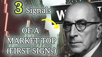Wyckoff Proofs 1-3: How to Spot the Secret Start of a Market Top (Distribution Phase A & B)
