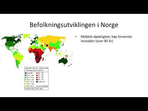 Video: Befolkningen I Norge: Etnisk Sammansättning, Sysselsättning, Utbildning