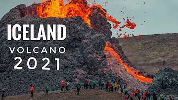 Iceland Volcano Eruption 21 03 2021 