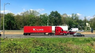 5 minutes of highway ambience and sounds of trucks and other vehicles for relaxation and calmness