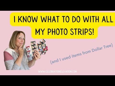Video: How To Display Photo Booth Strips | A Perfect DIY Mother's Day Gift
