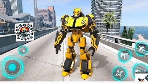 Flying Police Robot Game |🔥 New Robot Gamenew robot car game robot car game new update2025