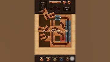 Roll the Ball slide puzzle Premium O Pack Level 17 Solution