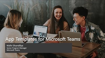App Templates for Teams with Nidhi Shandilya