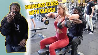Charles Glass Trains Dr. Grace Firestone Shoulder Day Breakdown
