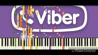 Viber Call Sound Remix in Synthesia!