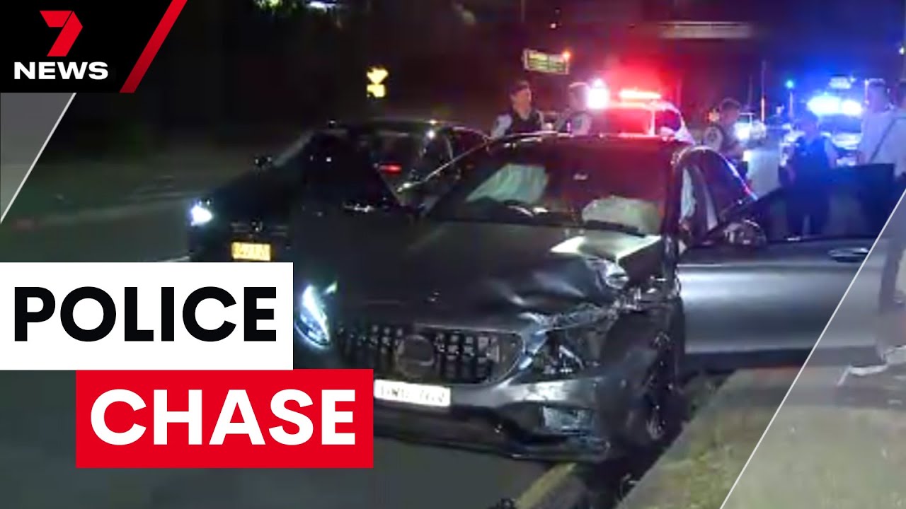Teen sparks dangerous Sydney police chase | 7NEWS - YouTube