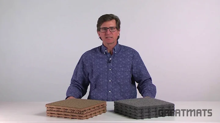 Basement Flooring - Raised Snap Together Carpet Tiles