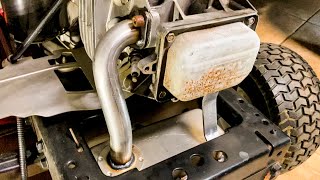 How To Replace The Muffler on Your Riding Lawnmower