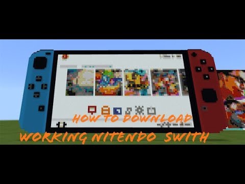 How to download working Nintendo switch mod in minecraft(link in the