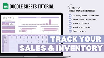 How to Track your Sales & Inventory | Google Sheets Template