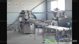 Celebrity Automatic Spring Roll Skin Making Machine for Round & Square Shape Wealth