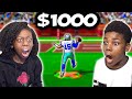 My Sister Played Against My Brother In Madden 22.. Winner Gets $1000!