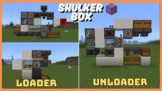 Shulker Loader e Shulker Unloader / Carregador de Shulker e Descarregador de Shulker Minecraft 1.21