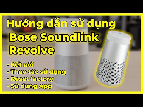 Video: Làm cách nào để ghép nối màu Bose Soundlink của tôi?