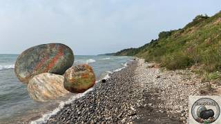 Details Finding rocks and fossils on this Lake Michigan beach News